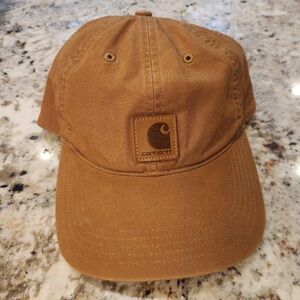 Tan Carhartt hat
